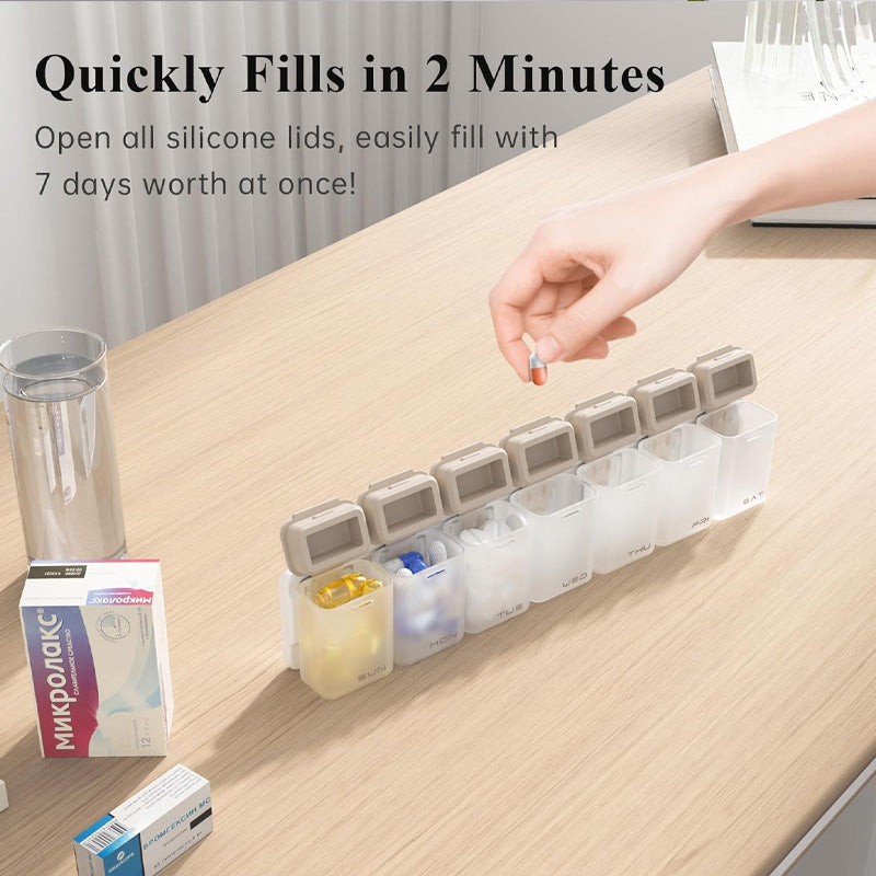 Week Once Daily Medication Dispenser
