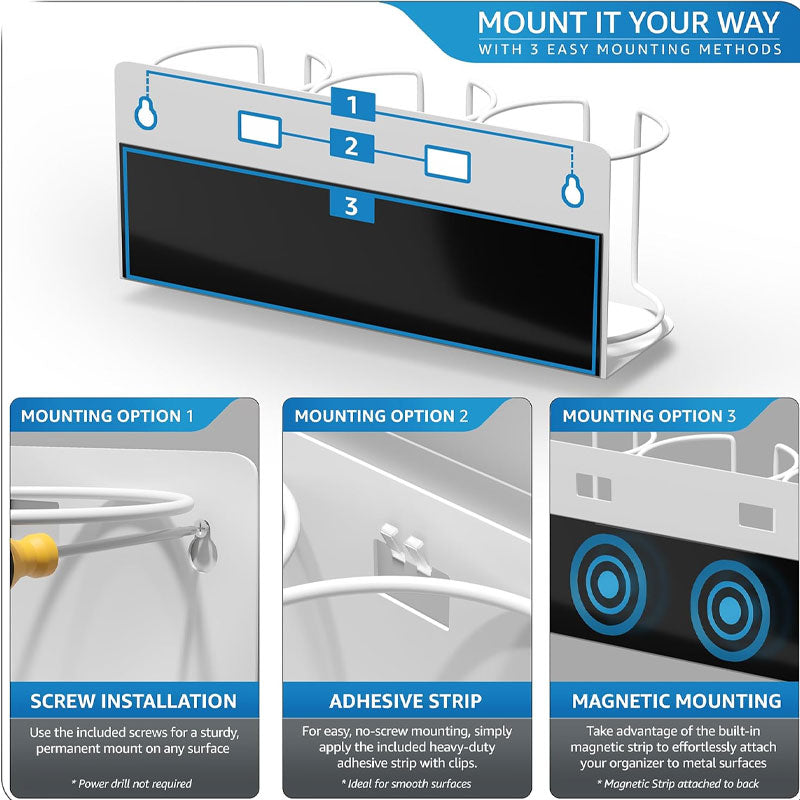 Magnetic Cup Storage Rack