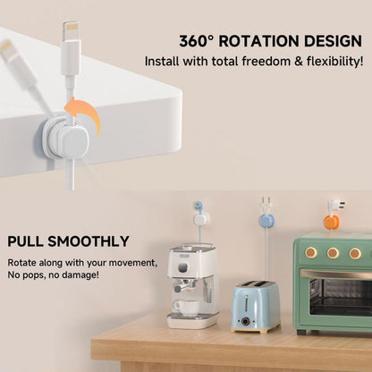 360° Rotating Cable Organizer