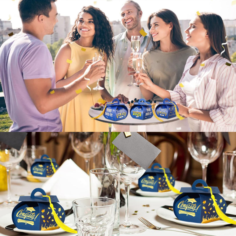 Graduation cap gift box