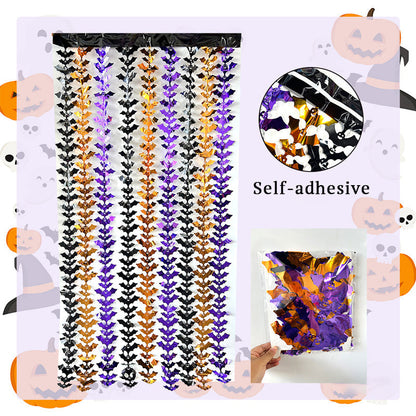 Halloween Wreath Curtains