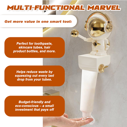 🚀 Toothpaste Squeezer – No-Drill, Futuristic Storage Solution!