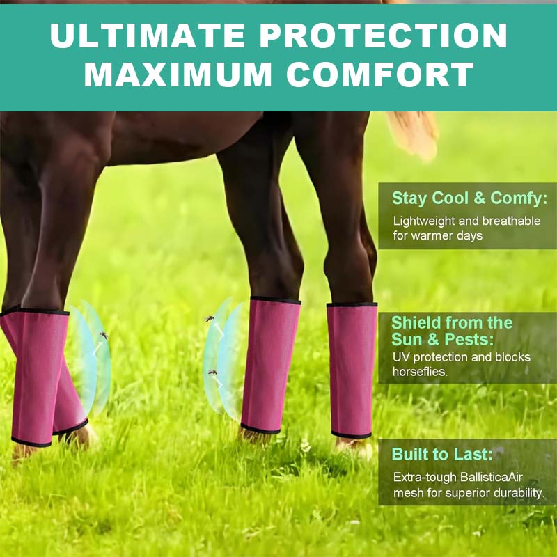 Breathable Mesh Horse Flyproof Leggings 🐎✨