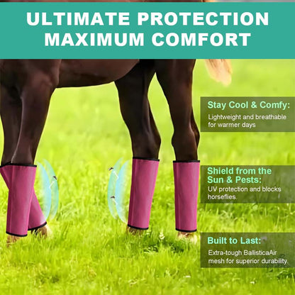 Breathable Mesh Horse Flyproof Leggings 🐎✨