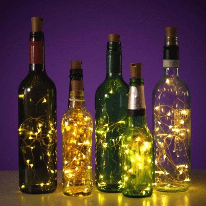 Star bottle lamp