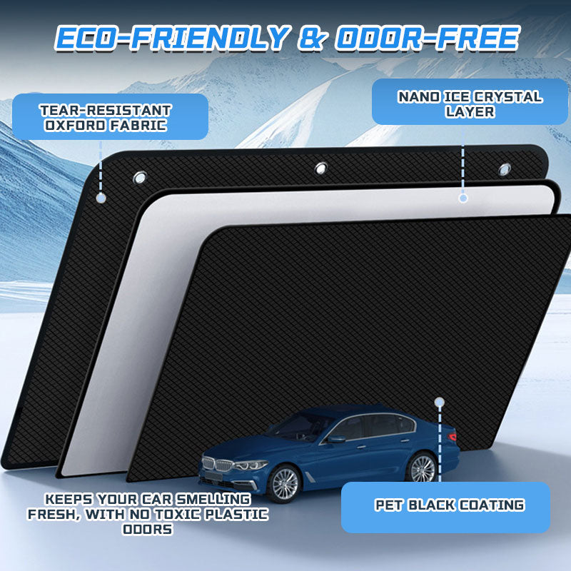 🚗 Ultimate Suction Cup Car Sunshade Curtain – Stay Cool & Protected All Year Long! ☀️❄️