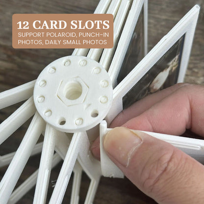 Photo Rotating Page-Turning Ornaments