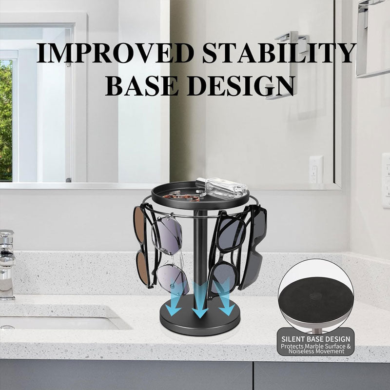 360° Rotating Glasses Stand