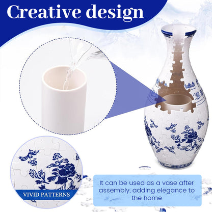 🎄Christmas Promotion-49% OFF🎄3D Art Puzzle Vase