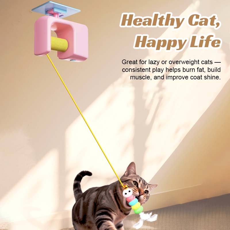 🎯 Electric Cat Toy – Smart Wall-Mounted Interactive Fun for Cats!