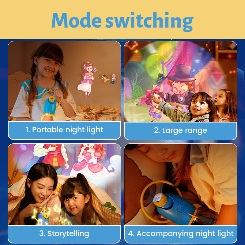 Rocket Projection Story Machine Music Box