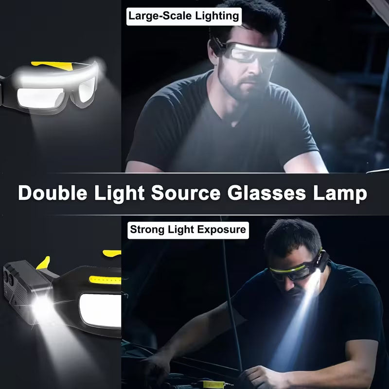 Hands-Free LED Outdoor Light Glasses