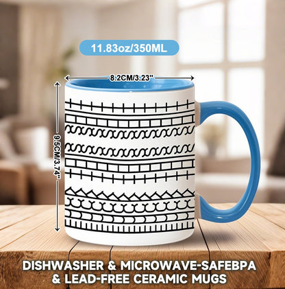 F**k This Shit Hidden Message Coffee Mug Unique Gift for Work Bestie