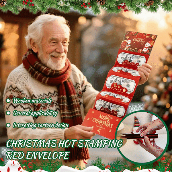 DIY Christmas Surprise Gift Envelope