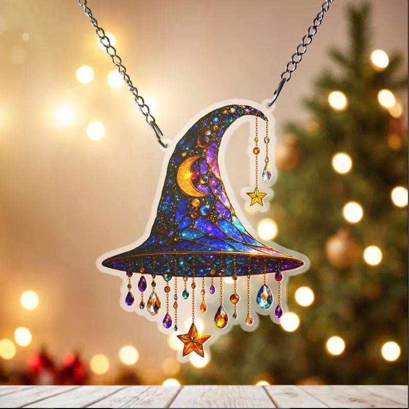 🧙♀️✨ Magical Acrylic Window Hanging Ornaments