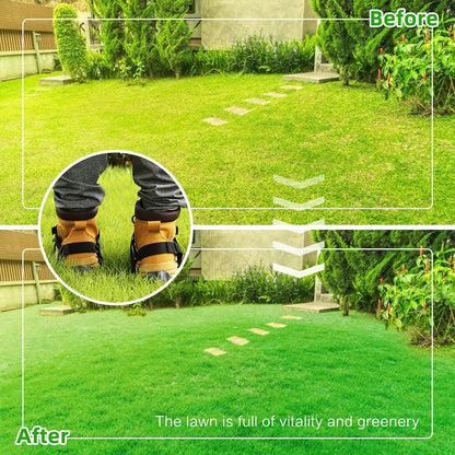 🌱 Lawn Aerator Shoes - To Loosen The Grass