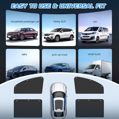 🚗 Ultimate Suction Cup Car Sunshade Curtain – Stay Cool & Protected All Year Long! ☀️❄️