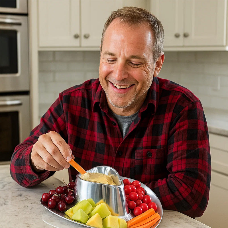 Cowboy Hat-Shaped Snack Plate