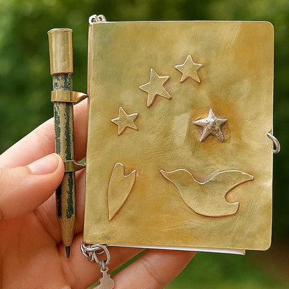 Mini Embossed Notebook