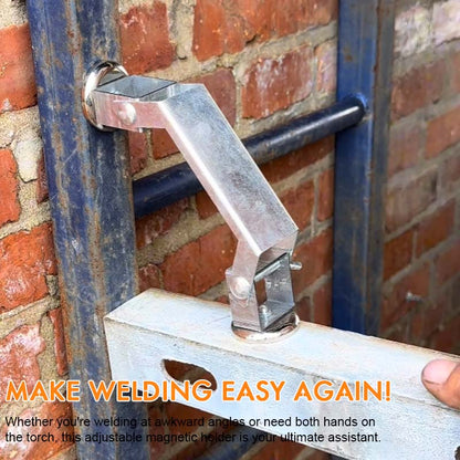 🔥 0–180° Adjustable Magnetic Welding Holder – Hands-Free, Precise, Heavy-Duty