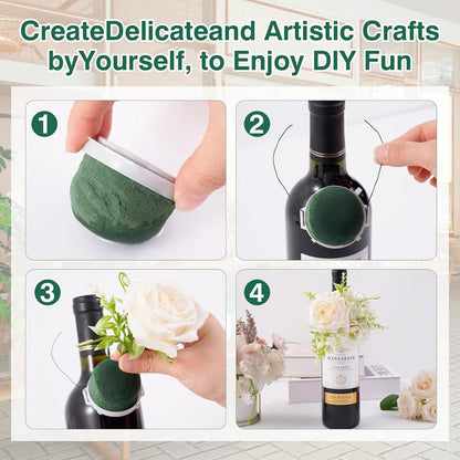 Mini Round Flower Foam Stand