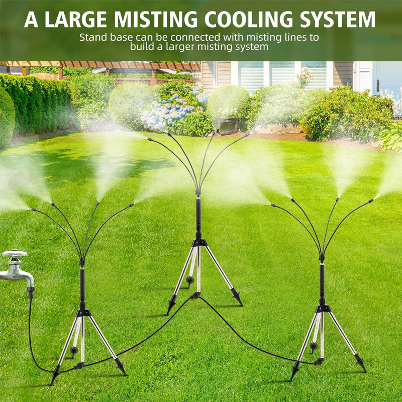 Outdoor Courtyard Cooling Mist Set