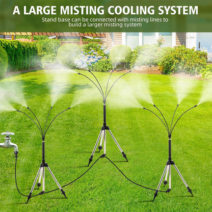 Outdoor Courtyard Cooling Mist Set