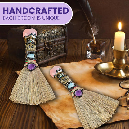 Handmade Magic Broom Ornaments