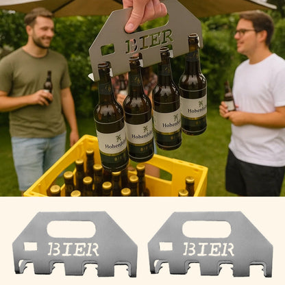 The Quad Beer Opener & Carrier