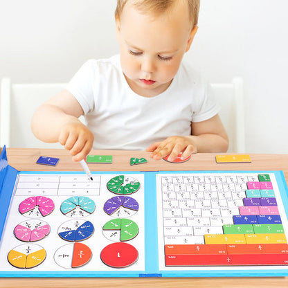 🧲 Magnetic Fraction Learning Kit – Master Fractions with Fun & Ease!
