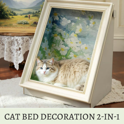Photo Frame Cat Bed