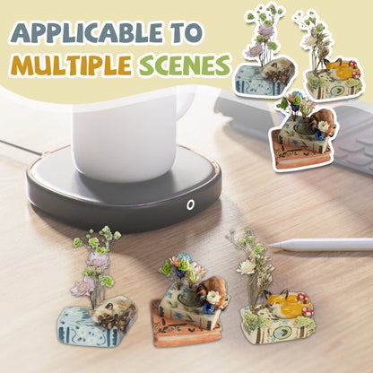 Forest-Themed Handmade Small Ornaments