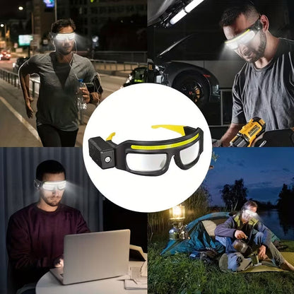 Hands-Free LED Outdoor Light Glasses