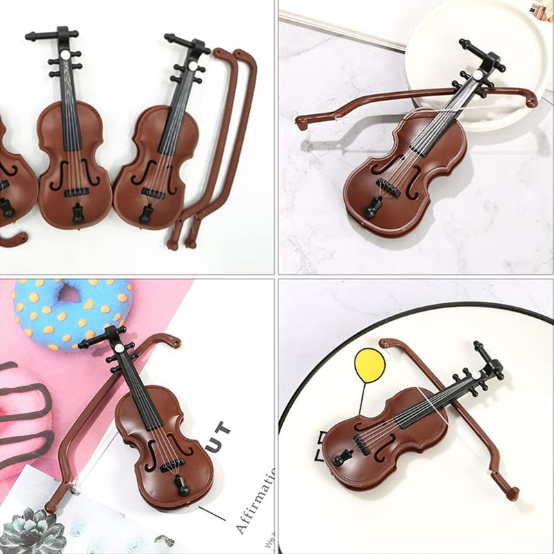 Miniature Violin Instrument Ornaments