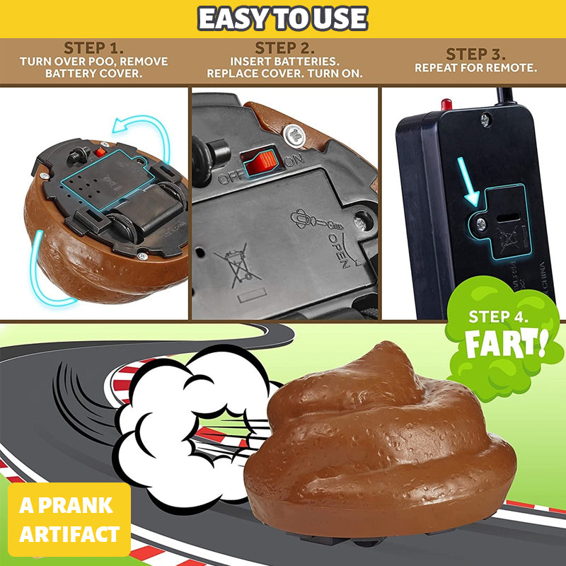 Remote Control Poop Car