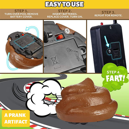 Remote Control Poop Car