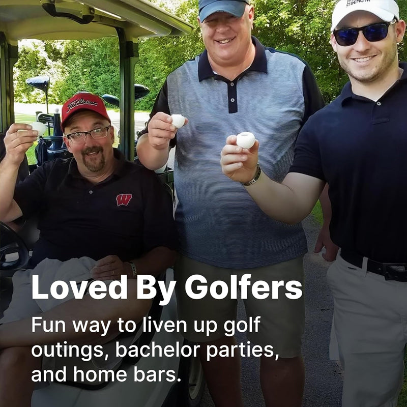 Creative Golf Ball Shaped Shot Glass