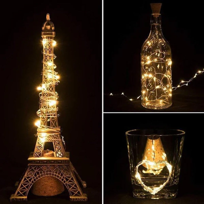 Star bottle lamp