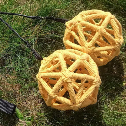 Rotating Bubble Ball