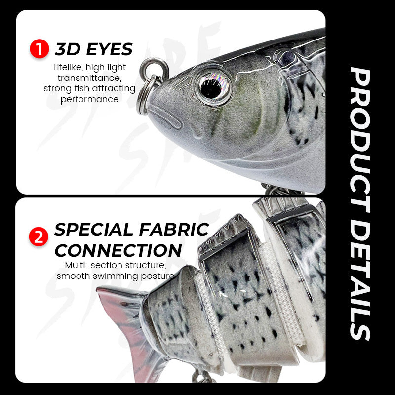 Multi-Section Simulation Lure Bait