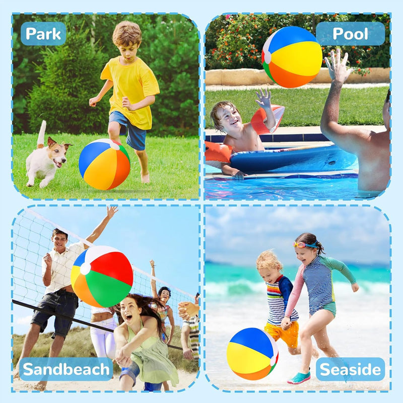 Colorful Inflatable Toy Ball