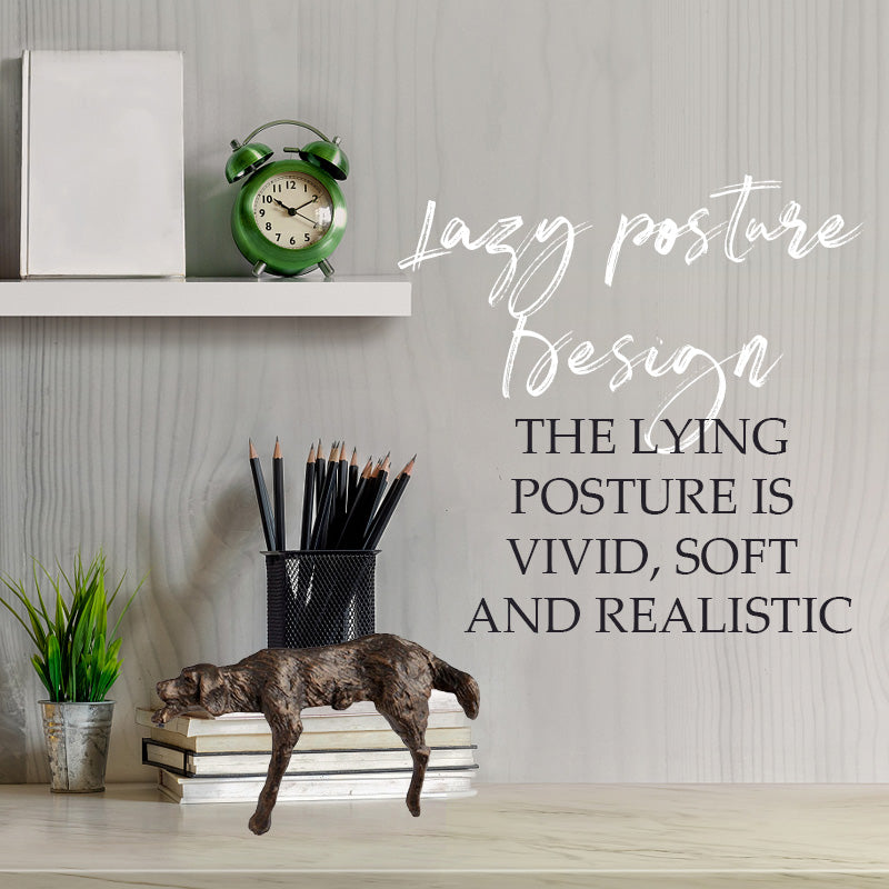 Lazy Dog Sculpture Ornaments