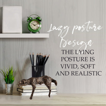 Lazy Dog Sculpture Ornaments