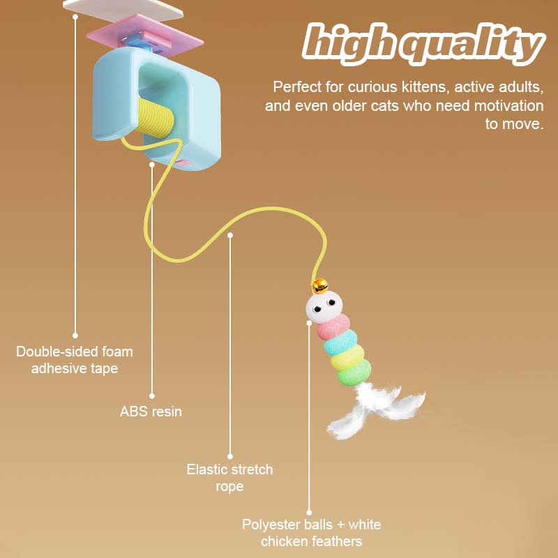 🎯 Electric Cat Toy – Smart Wall-Mounted Interactive Fun for Cats!