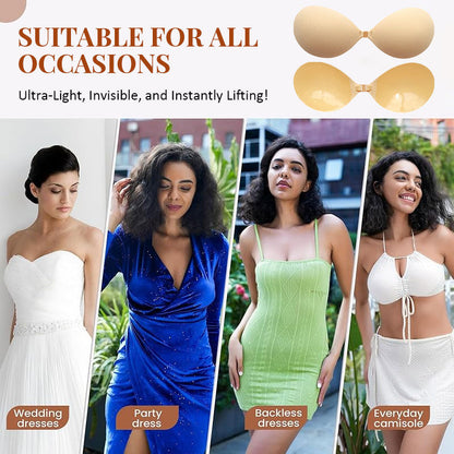 💖 Chest Stickers – Ultra-Light, Invisible, and Instantly Lifting!