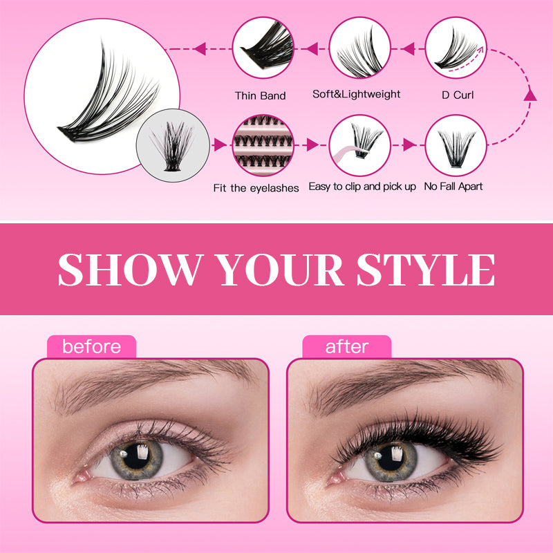 False Eyelash Glue Set