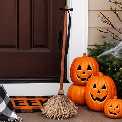 A Moving Halloween "Magic" Broom