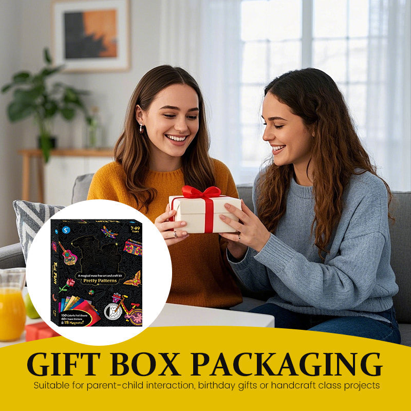 DIY Tin Foil Gift Box