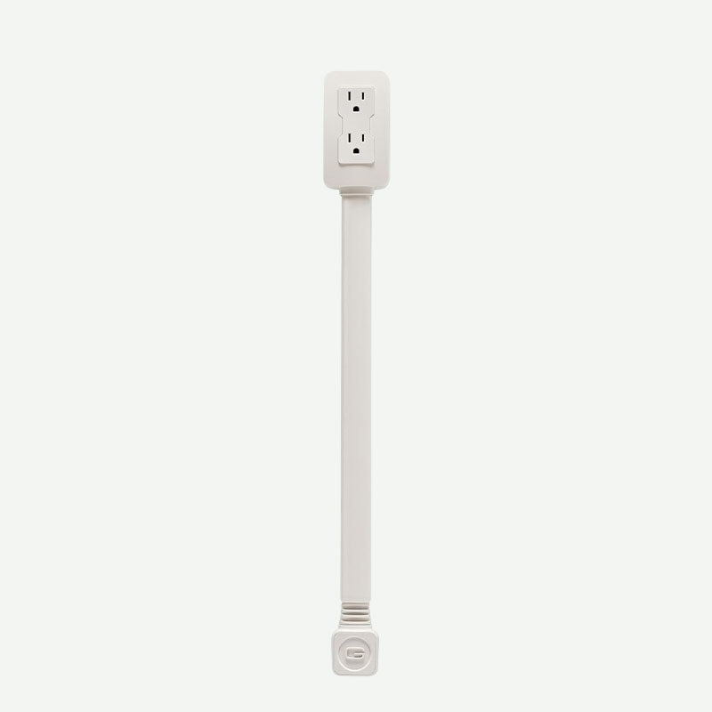 Power socket swivel extender