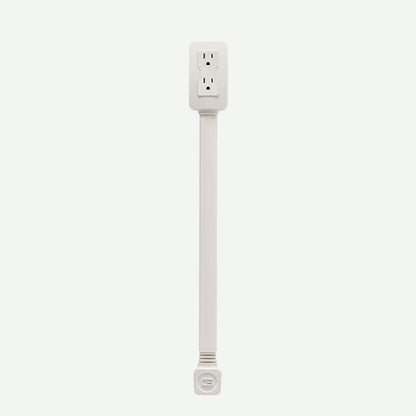 Power socket swivel extender